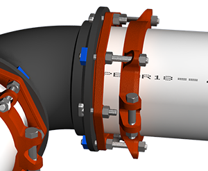 Restraints for C909 and C900 PVC Pipe