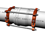 6500 - Split Restraint Harness for IPS O.D. (Class) PVC Pipe